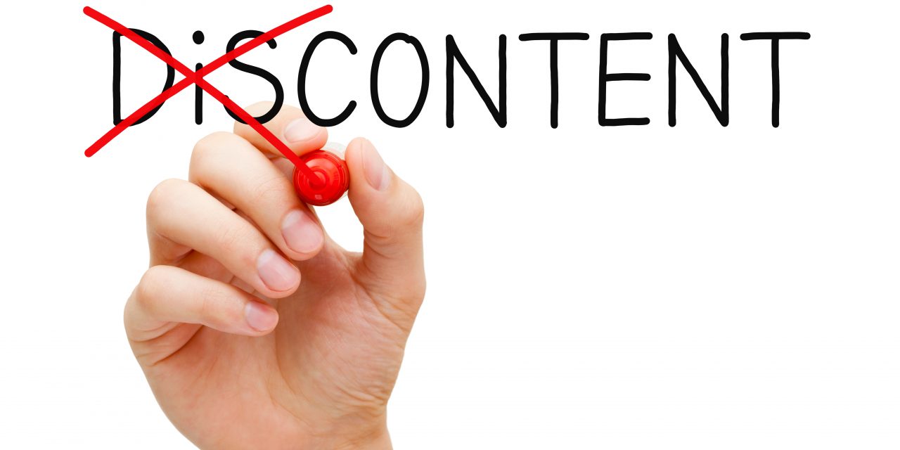 Discontently Content – The Healthier Choice To Happiness
